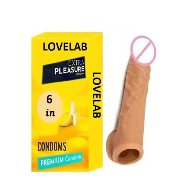 6 Inch Lovelab Condom In Pakistan