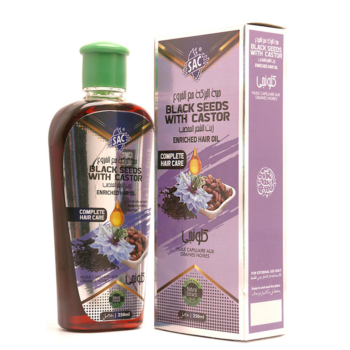 SAC Blackseed With Castor Hair Oil - 250ml In Pakistan