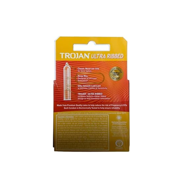 Ultra Ribbed Ring Shape Condom In Pakistan